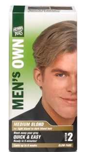 Hennaplus Men's Own Haarkleuring Medium Blond 80ML