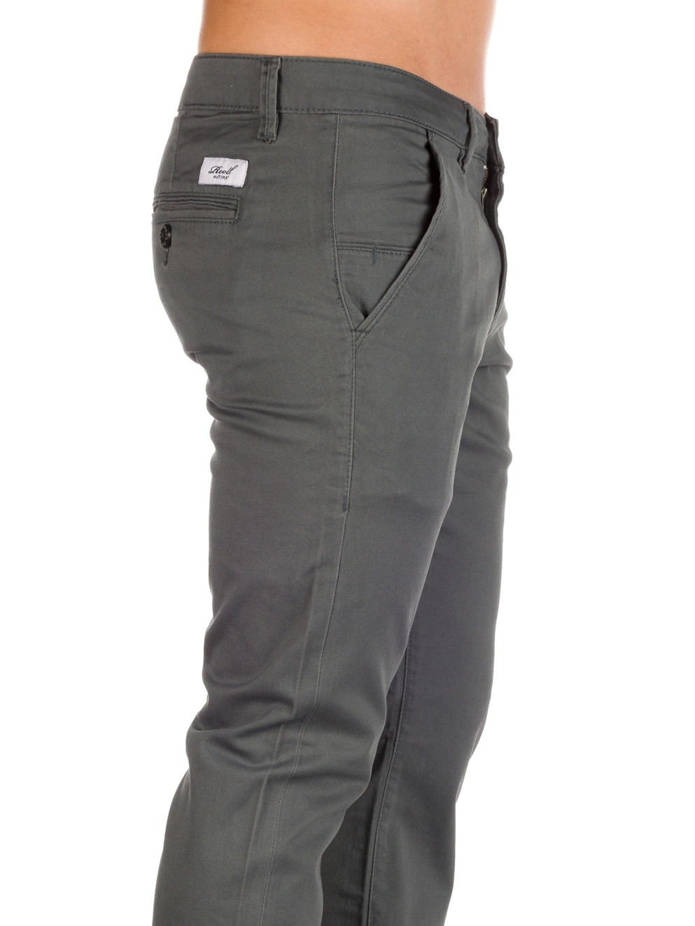 REELL Flex Tapered Chino Pants graphite grey