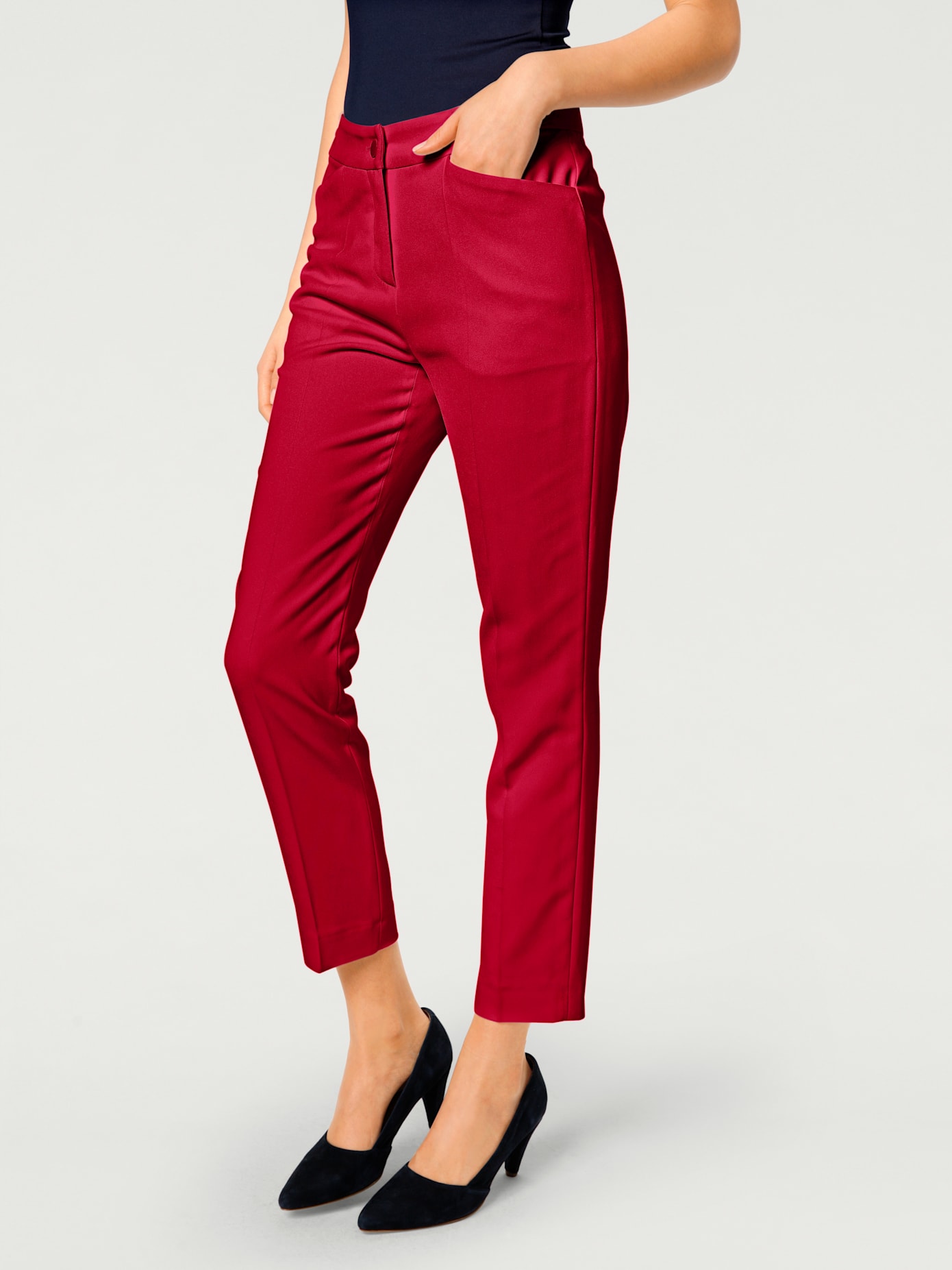 Pantalon crayon coupe droite