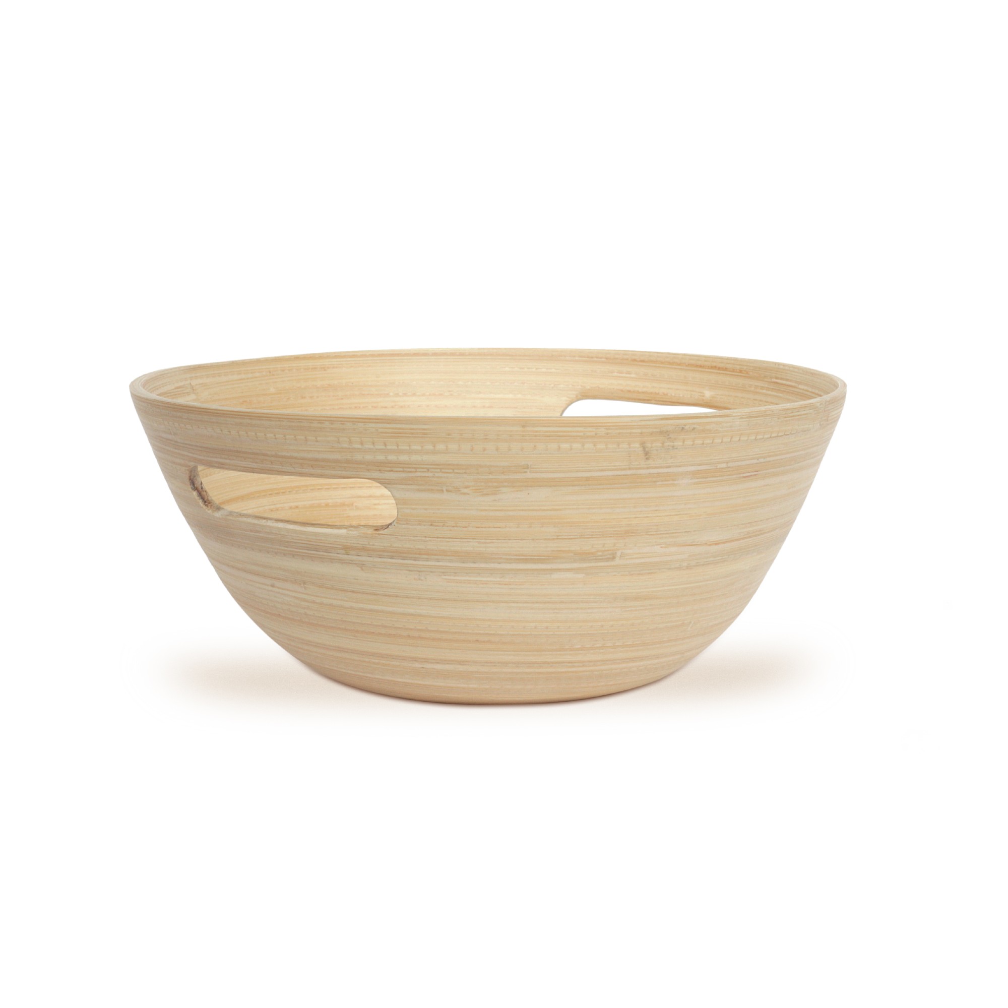 Schale mit Griff M, natur, Ø 23 cm, H 10 cm von fischer's lagerhaus