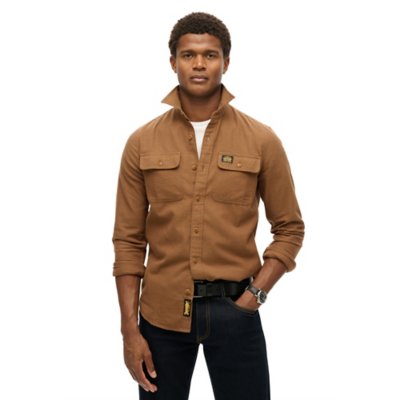Chemise à manches longues homme Traiman Flannel SUPERDRY
