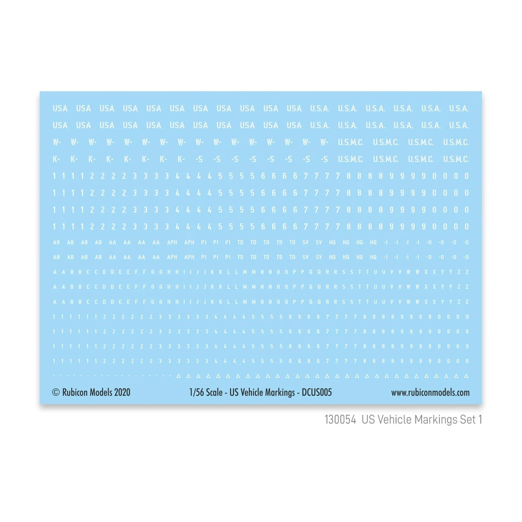 US Vehicle Markings