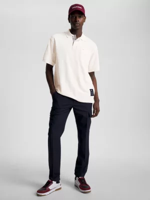 Polo Archive com bolso de patch