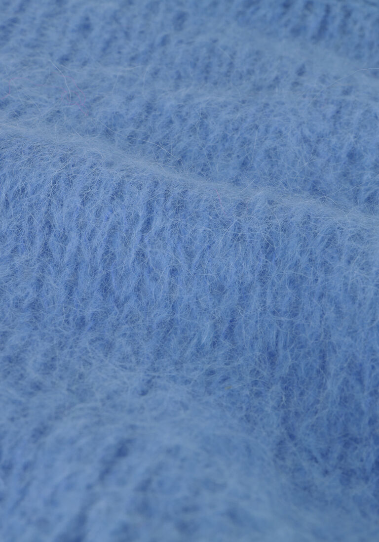 AMERICAN DREAMS blauwe american dreams coltrui pepper roll neck alpaca pullover