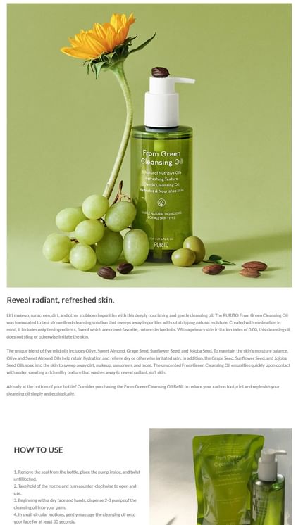 Purito SEOUL - Van Groene Reinigingsolie
