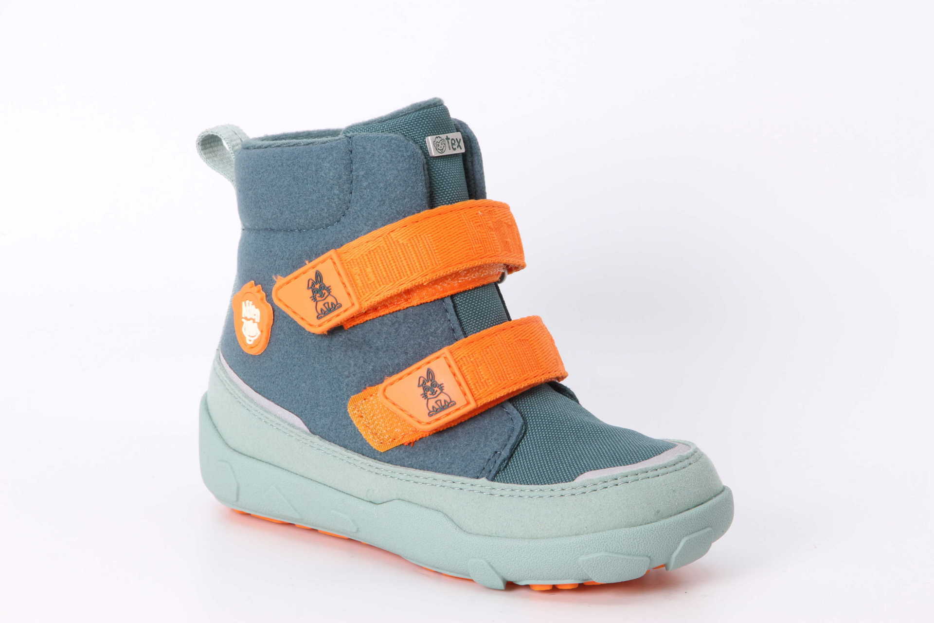Affenzahn Comfy TEX vegan petro / orange