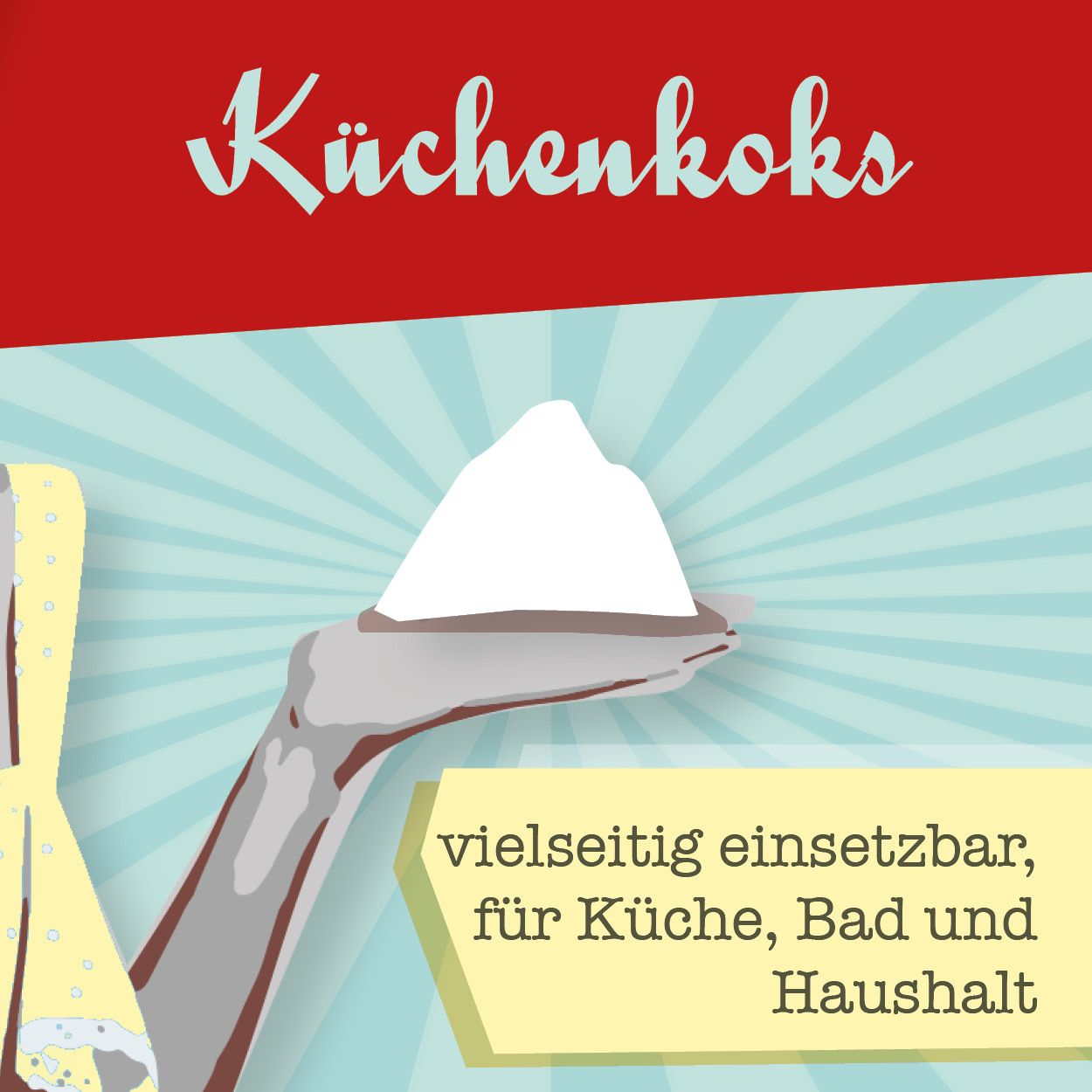 Küchenkoks (Natriumhydrogencarbonat/Natron)