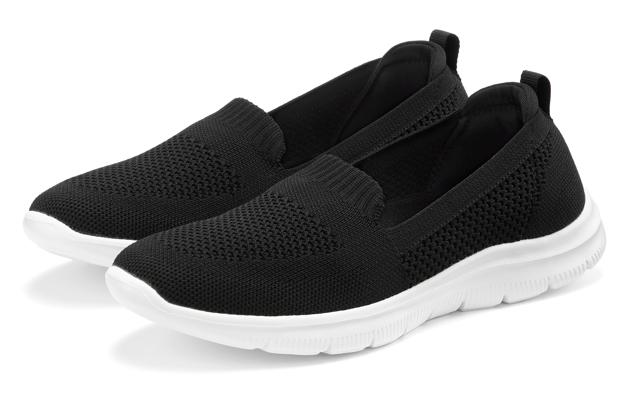 LASCANA Slipper  Sneaker, Halbschuh, ultraleicht zum Reinschlüpfen VEGAN