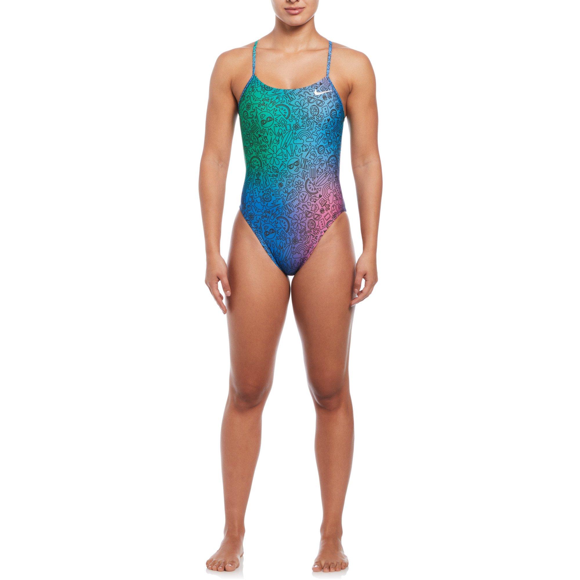 Nike Swim Hydra strong Cutout One Piece Swimsuit