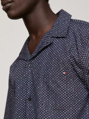 Camisa de pijama de manga comprida TH Original Woven
