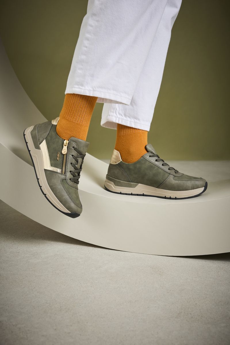 Rieker Sneakers Groen Dames