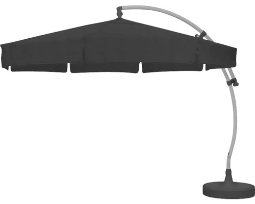 Sun Garden Easy Sun hangparasol Ø 350 cm 190 g/m² antraciet