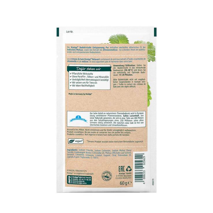 Kneipp Badekristalle Entspannung pur, 60 g
