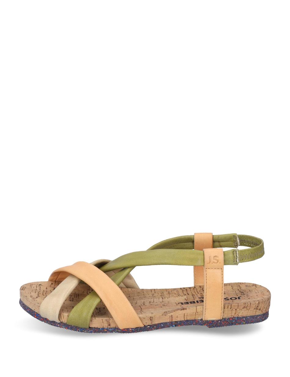 Sandale Henriette 01, oliv-multi