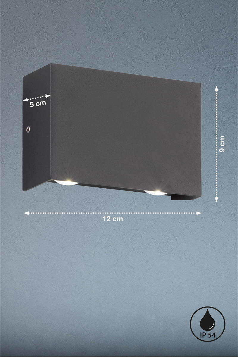 Fischer & Honsel LED-Wandleuchte NAIROBI