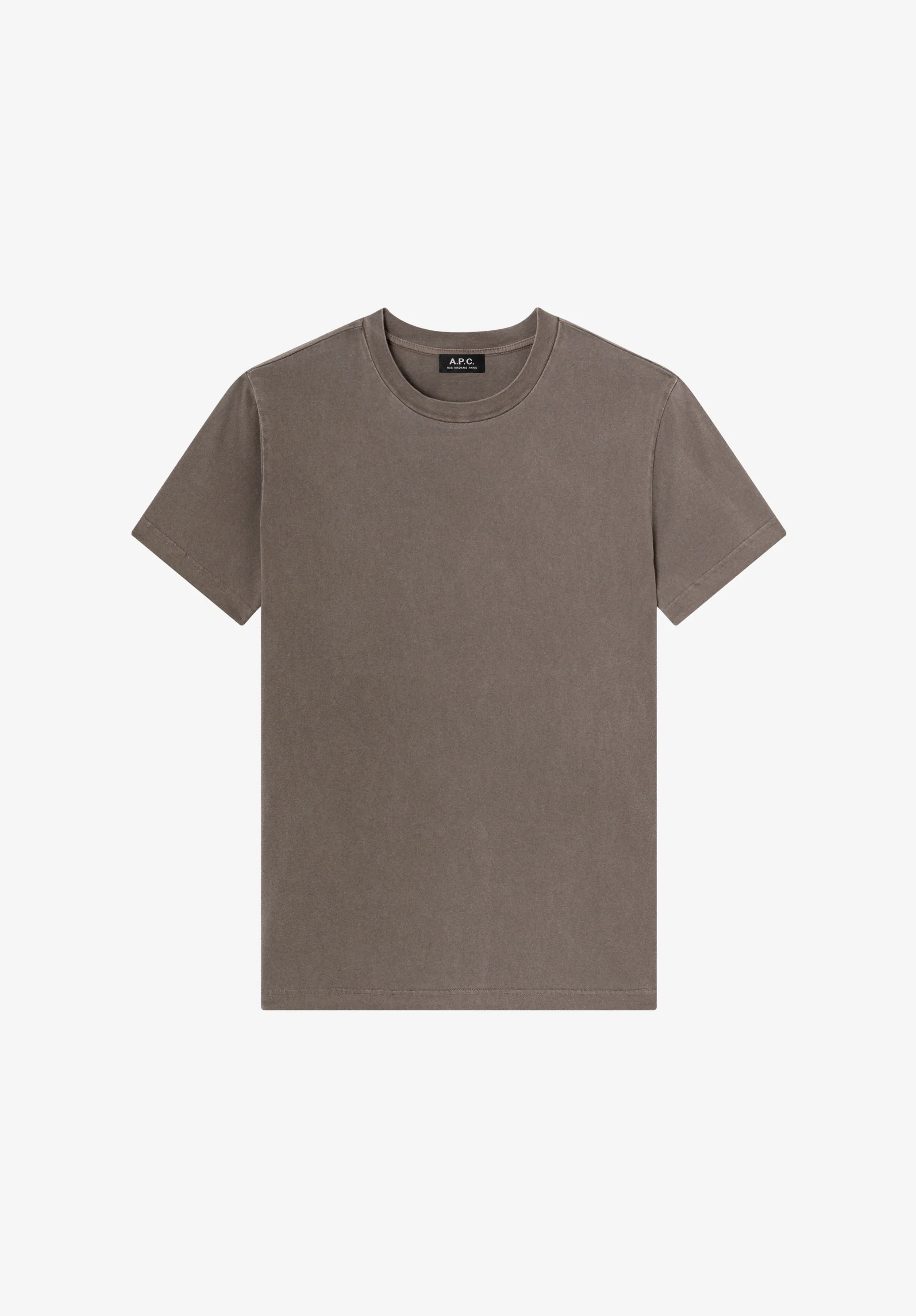 T-Shirt gris A.P.C. Automne 29 - Gris tahiti