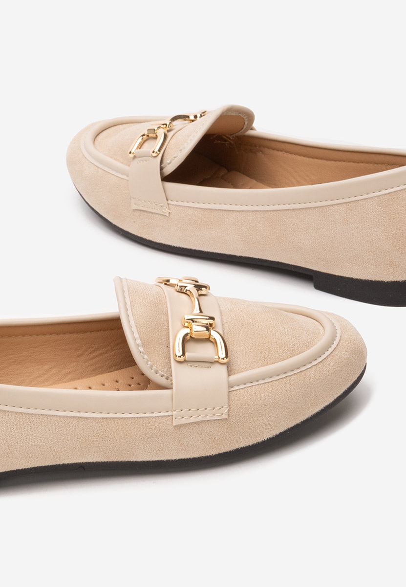 Mocassins femme beige Maribel V2