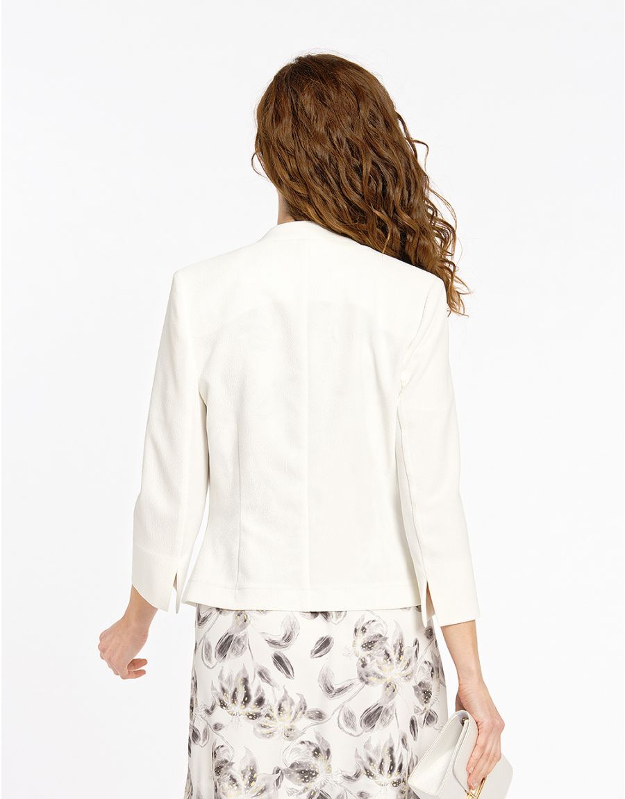 Veste habillée écrue