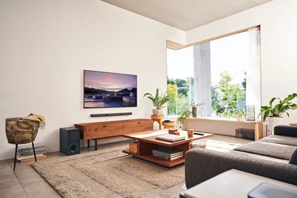 Sony HT-S40R - Lydbarsystem - til hjemmebiograf - 5.1-kanal - trådløs - Bluetooth - 600 Watt (Total)