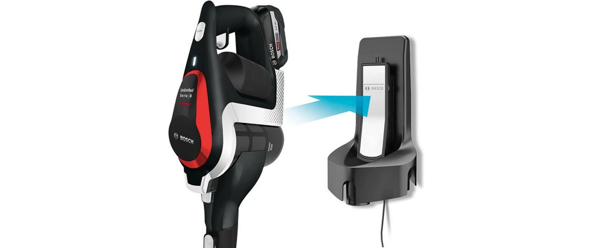Akku-Hand- und Stielsauger Unlimited 8 ProPower BSS81POW1<br>Akku-Staubsauger