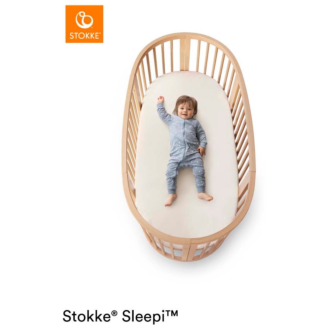 Stokke Sleepi uitbreidingsset naturel