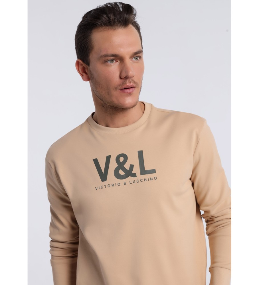 Victorio & Lucchino, Moletom V&L 132436 Bege