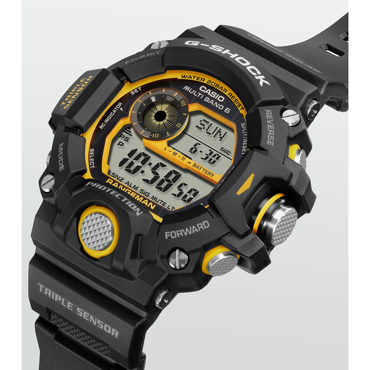 Montre G-SHOCK PREMIUM homme résine noire