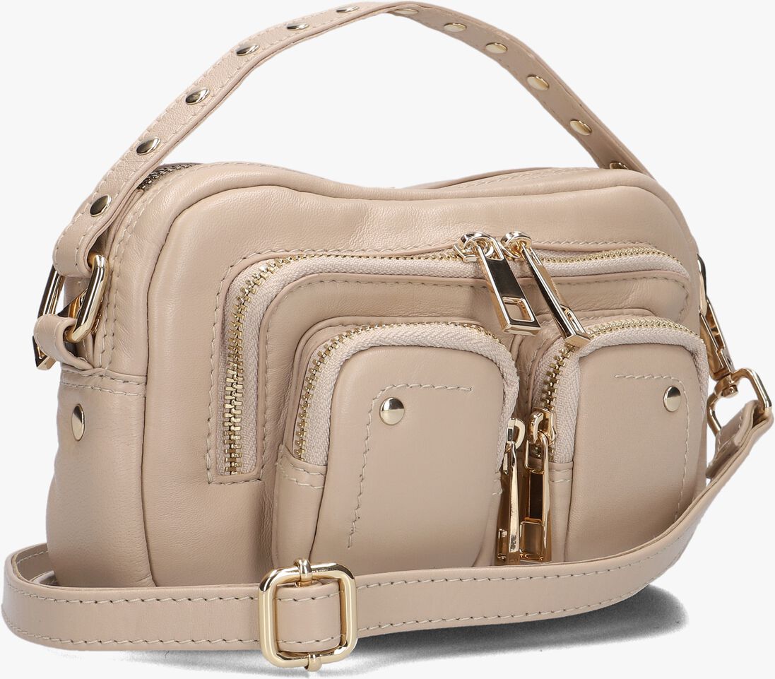 beige núnoo schoudertas helena puffed sheep