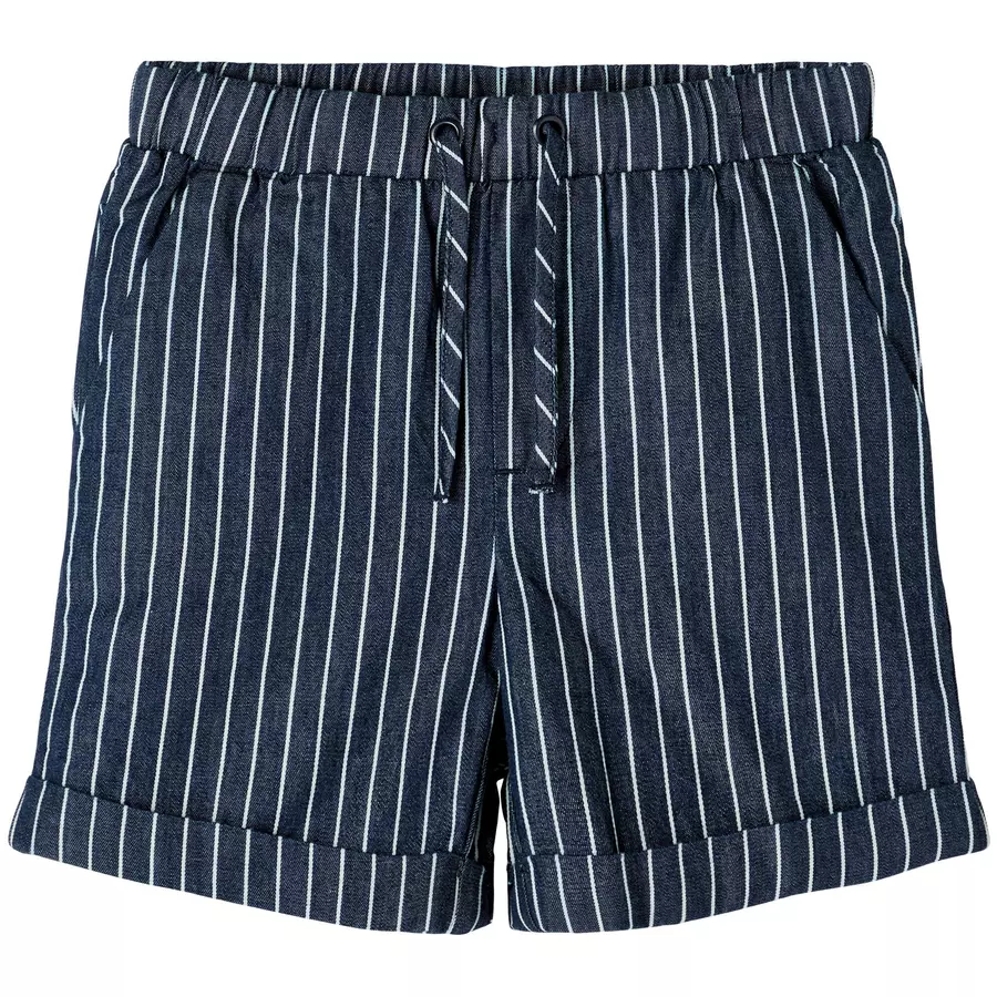 name it Shorts Nmmryan Dark Blue Denim