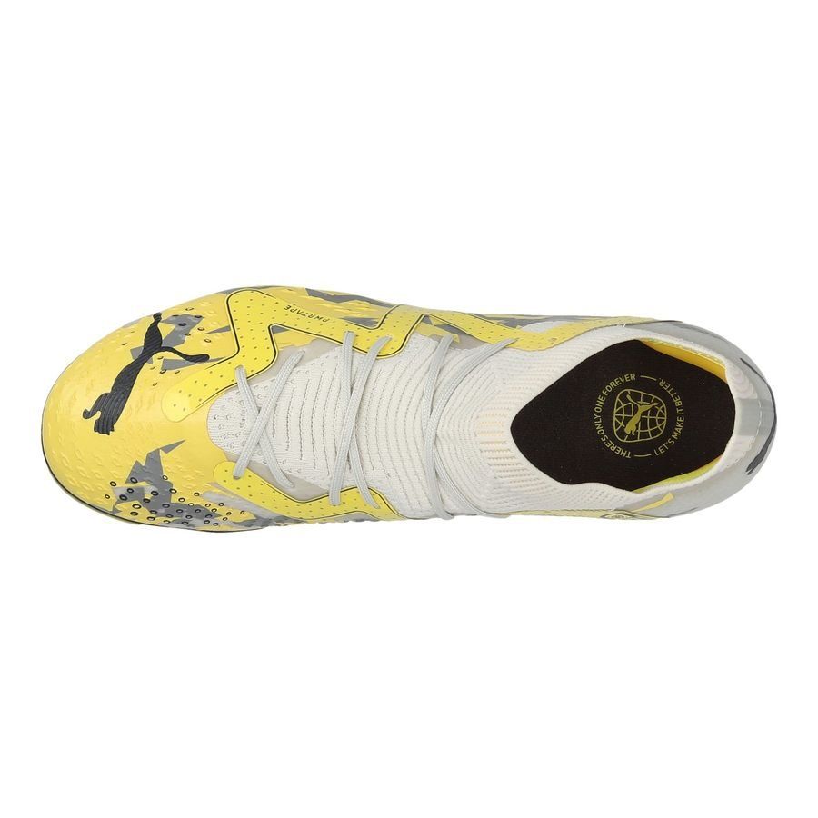 PUMA Future Pro FG/AG Voltage - Sedate Gray/Gris/Yellow Blaze Enfant