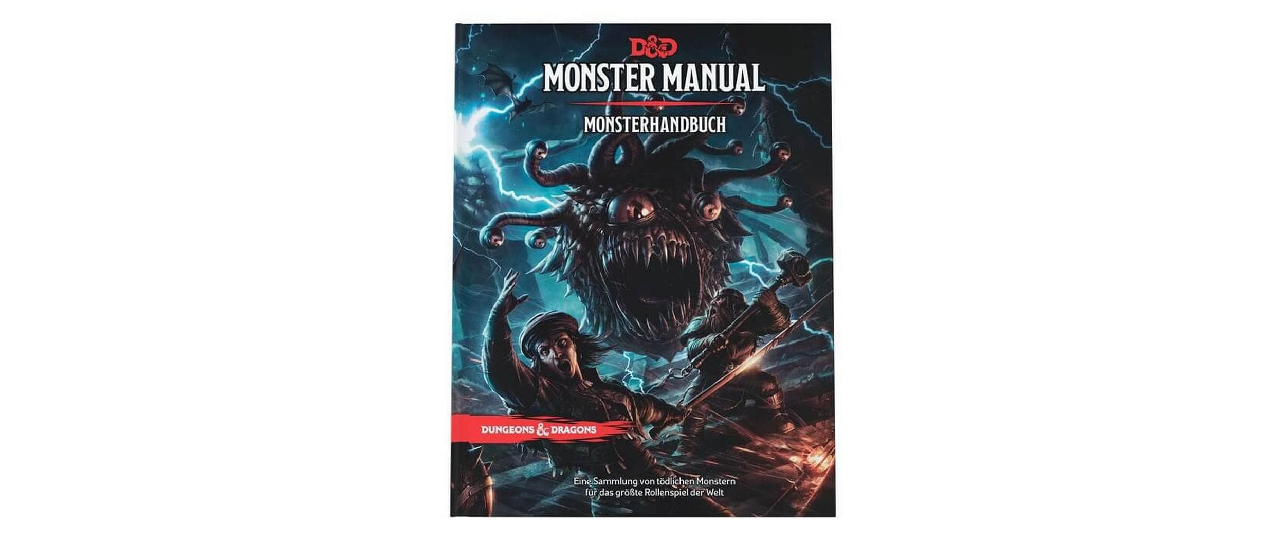 Regelwerk D&D RPG – Monster Manual – Monsterhandbuch -DE-Ein Quellenbuch und Regelwerk zu den Monstern aus Dungeons & Dragons