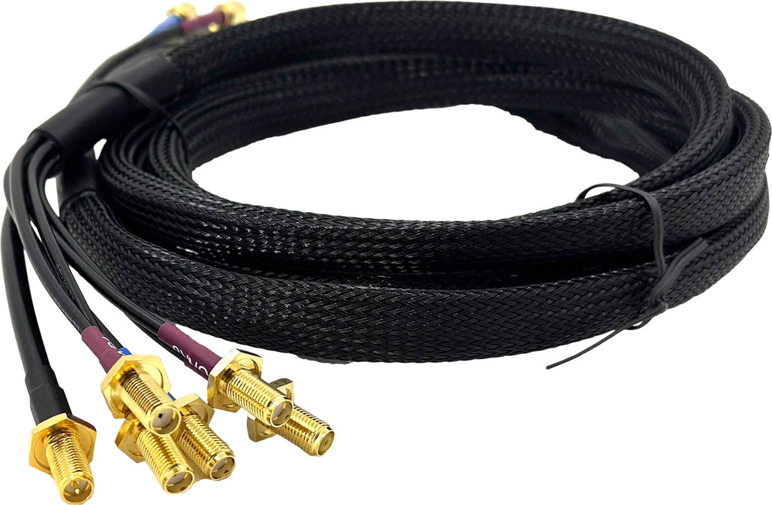 Selfsat MWR Montageplatte für 5G Antenne inkl. Dachdurchführung für bis zu 8 Kabel und Verlängerungskabel für Router 6 x 2 Meter