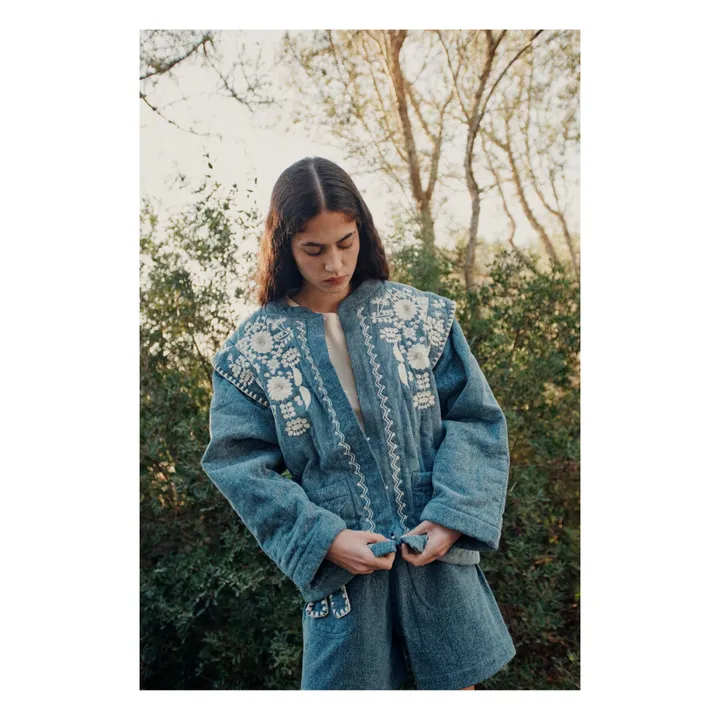 Louise Misha Veste Maurice - Collection Femme | Bleu