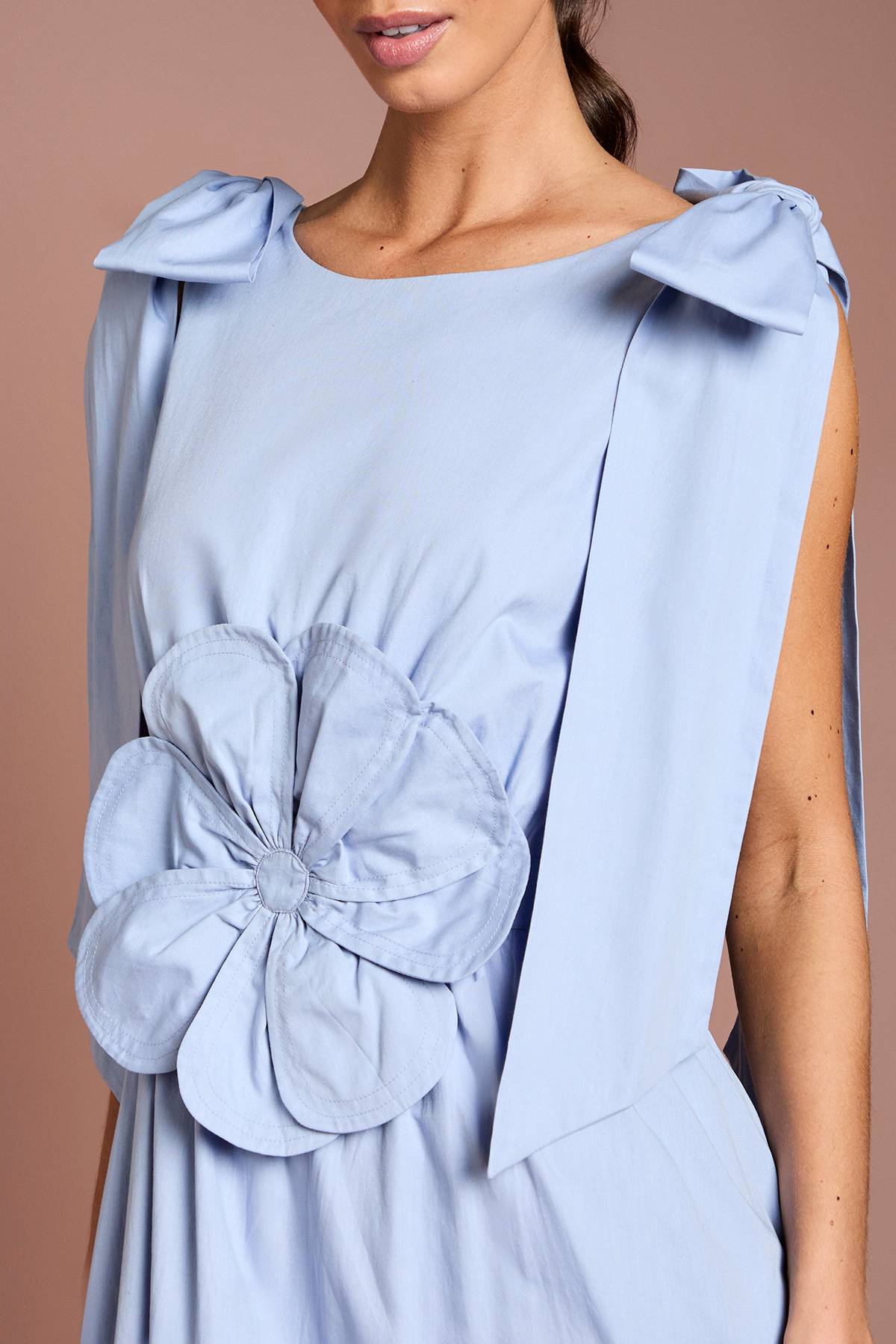 Coast Robe À Détail Corsage Floral Et Nœud À L'épaule