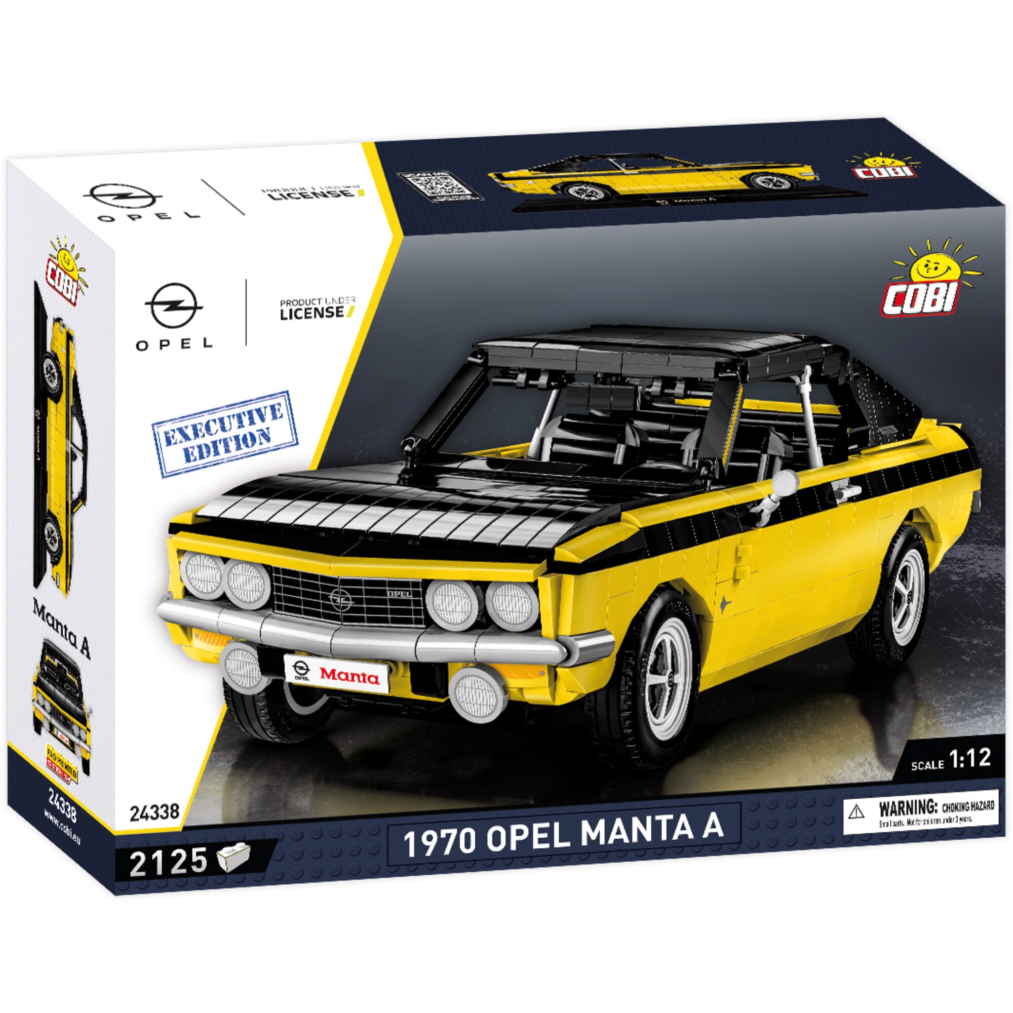 COBI Konstruktionsspielzeug Opel Manta A 1970 - Executive Edition