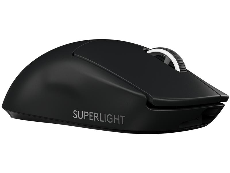 Logitech Gaming-Maus Pro X Superlight Schwarz Extrem leichte Gaming-Maus mit leistungsvoller Performance