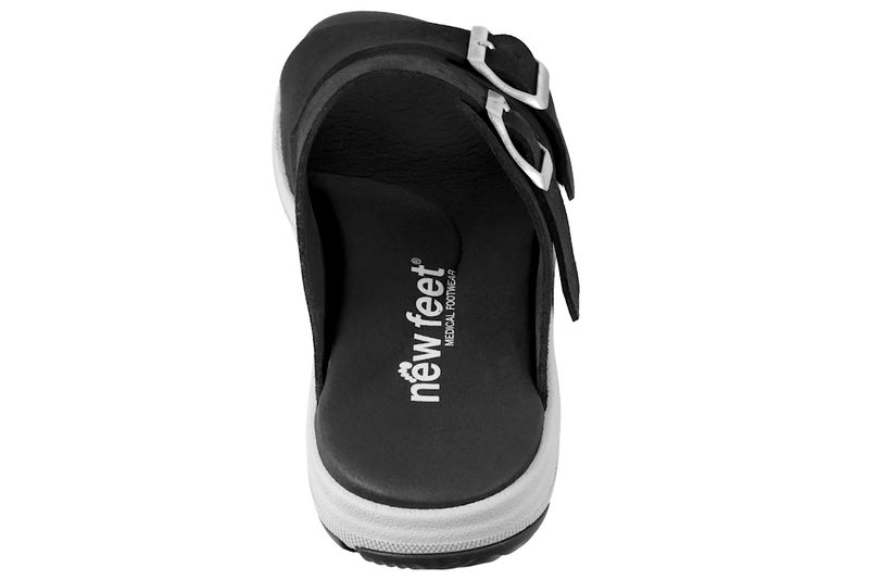 NEW FEET SLENTERS I SORT RUSKIND