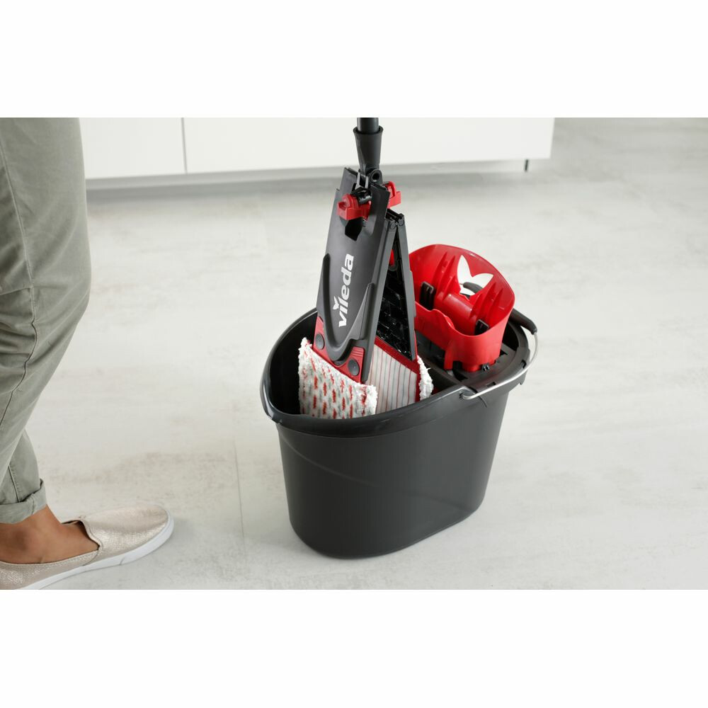 Vileda UltraMax Power 2in1 XL - Vervanging Wit Rood