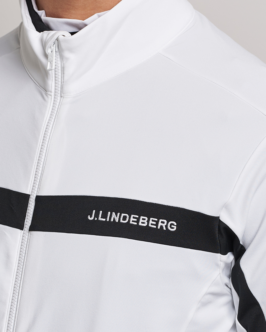 J.Lindeberg Jarvis Mid Layer Jacket White