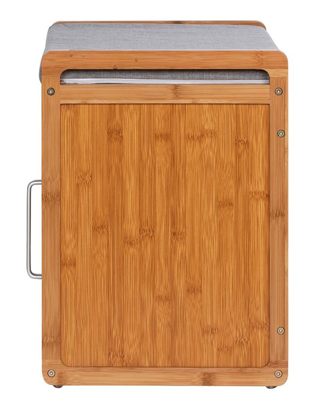 Schuhschrank Bahari mit Sitzpolster, Bambus
