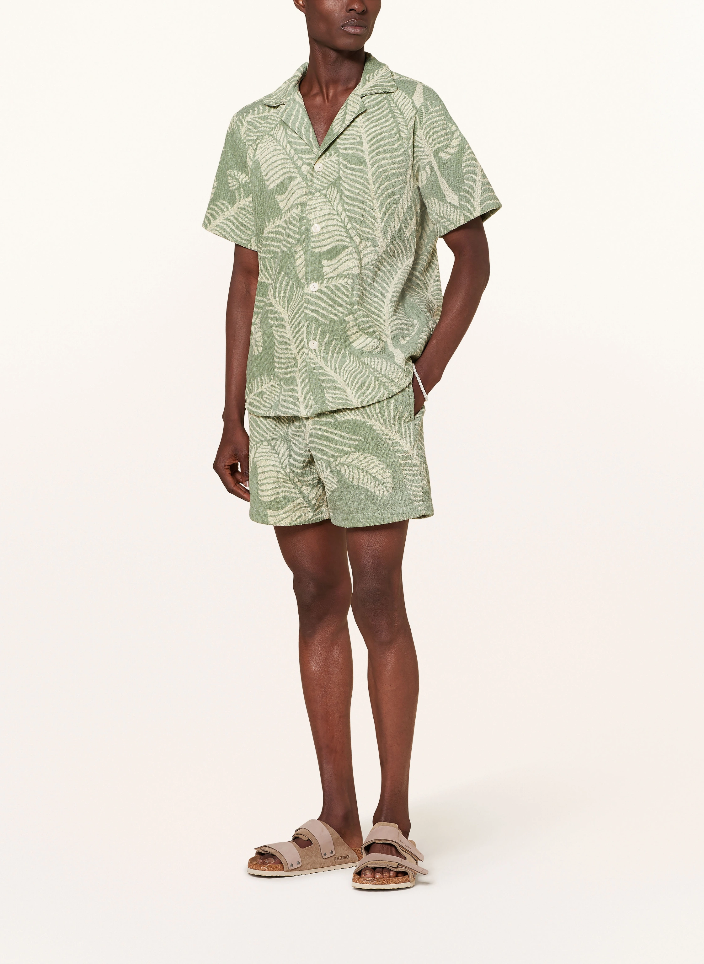 OAS Frotteeshorts BANANA LEAF
