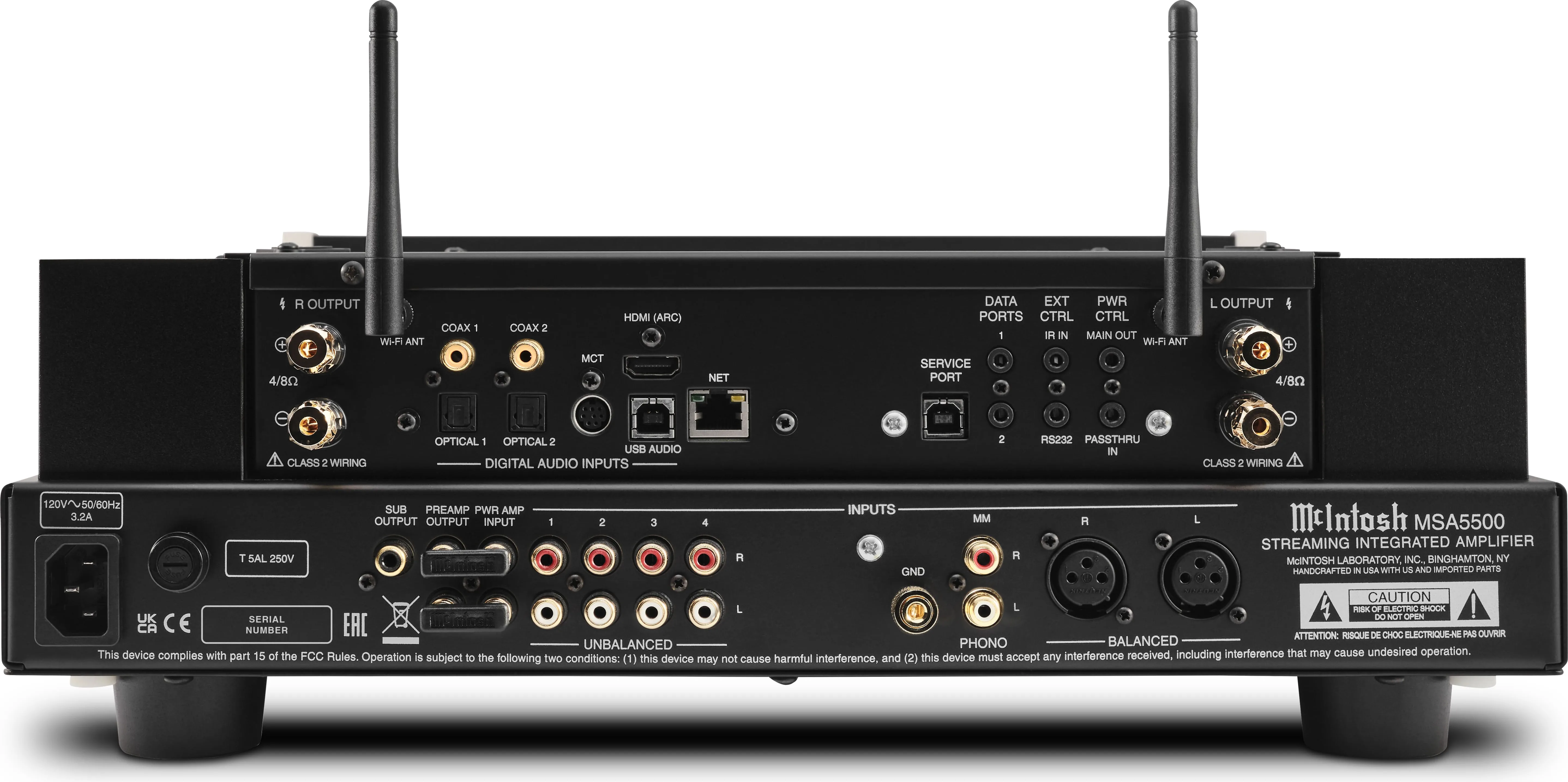 McIntosh MSA5500 Amplis hi-fi stéréo