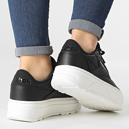 Baskets Femme Club C Double Geo H69142 Black Chalk