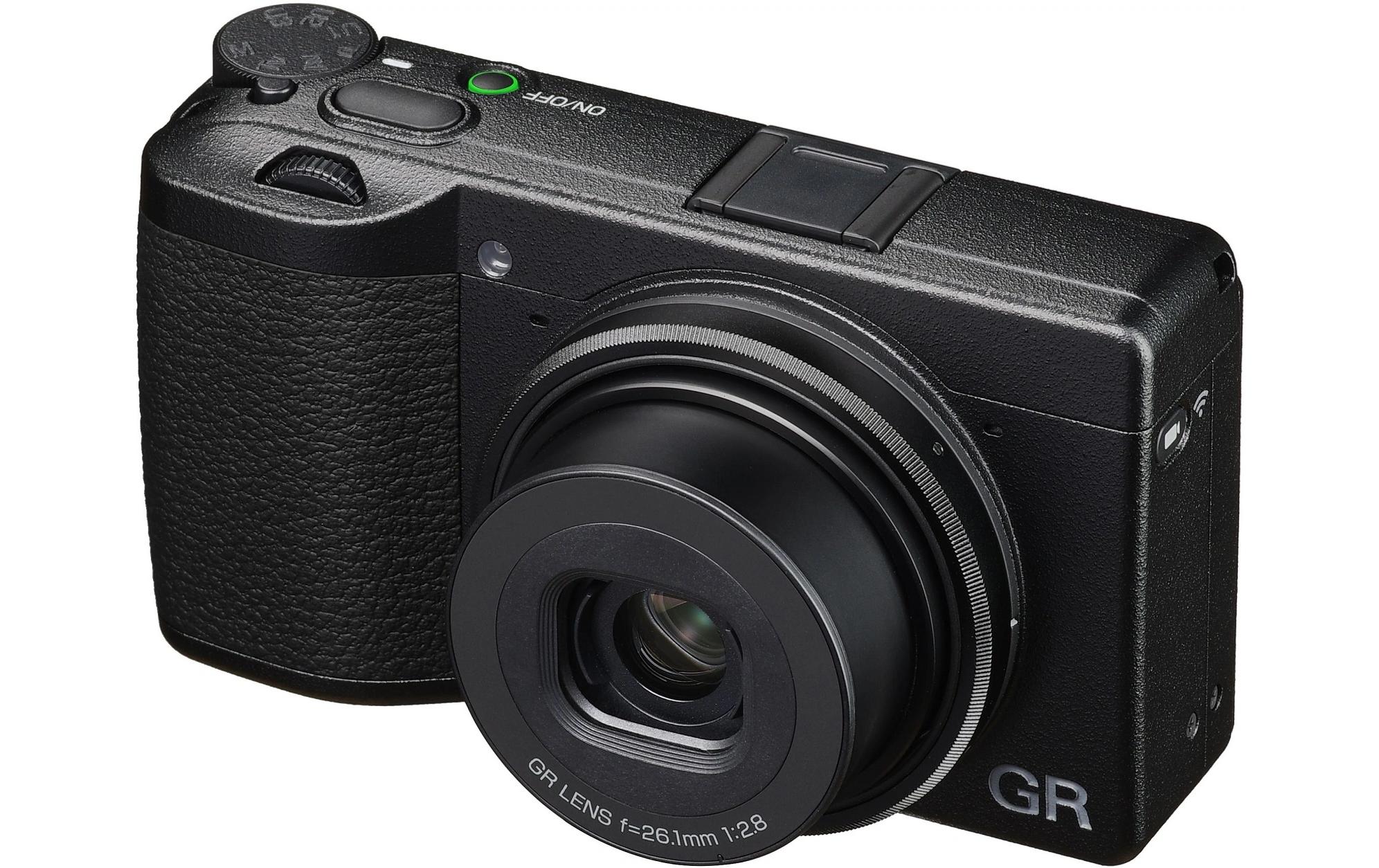 Fotokamera GR IIIx Schwarz<br>High-End Kompaktkamera, perfekt für Portraits und Schnappschüsse