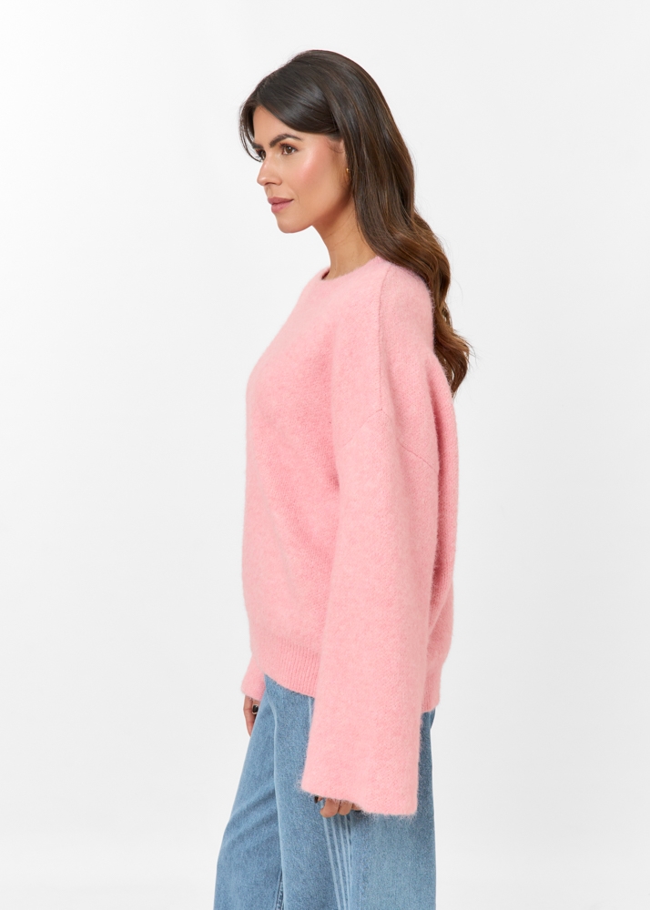 Loesje trui roze