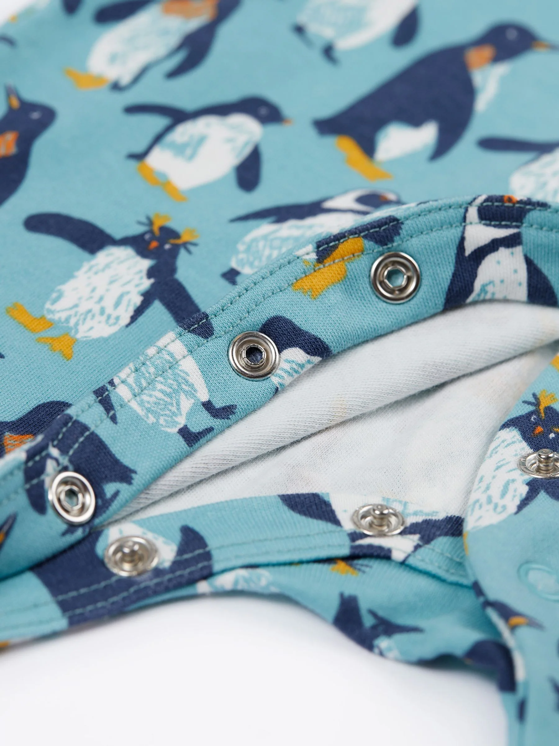 Blauw - Frugi Lief Kerstmis Pyjama