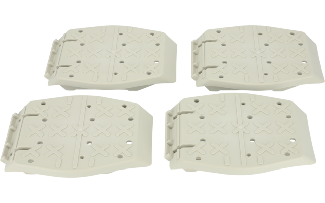 Berger Abstützfüße Big XXL 27,5 x 21 cm 4er Set