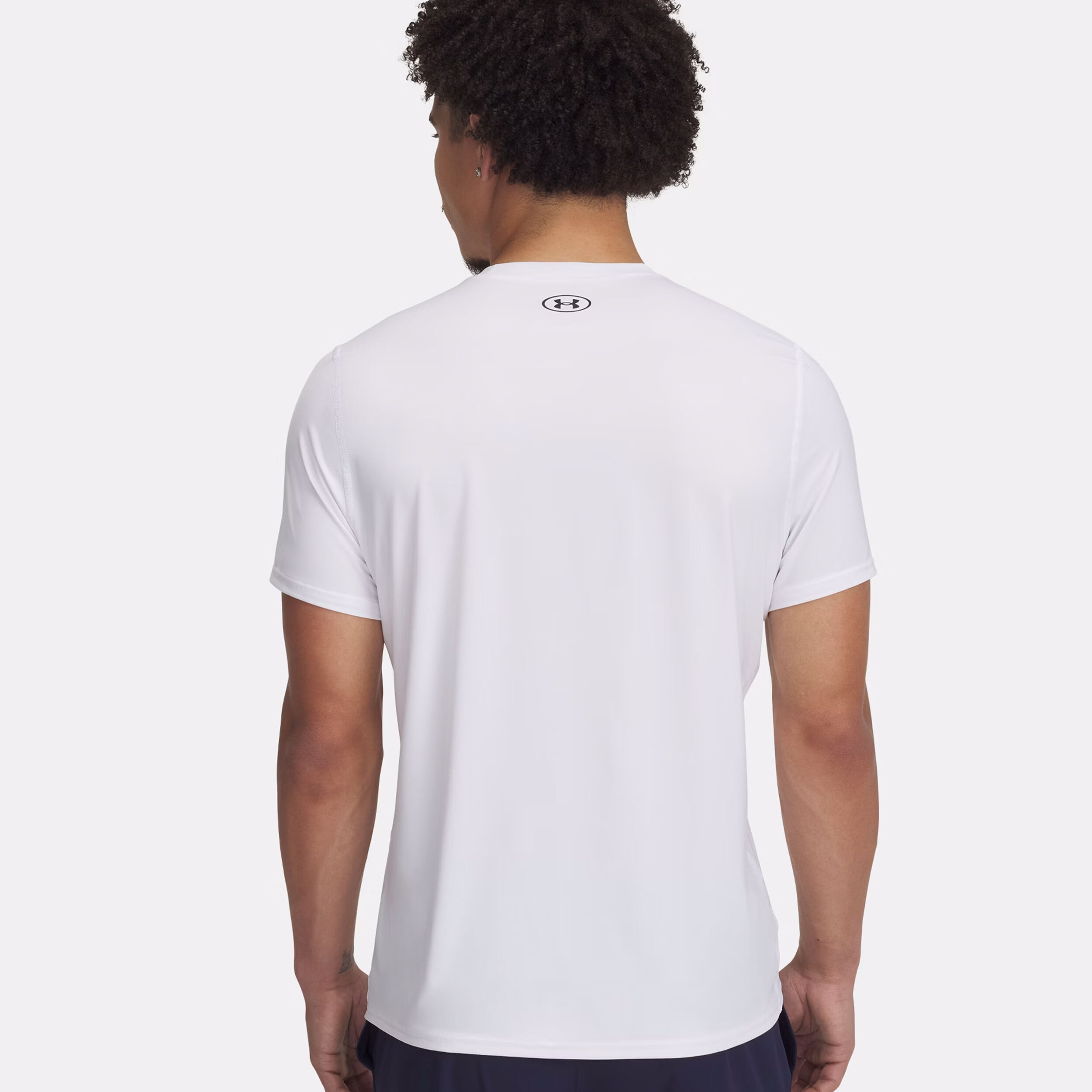 Under Armour Heatgear Fitted T-shirt Hommes - Blanc