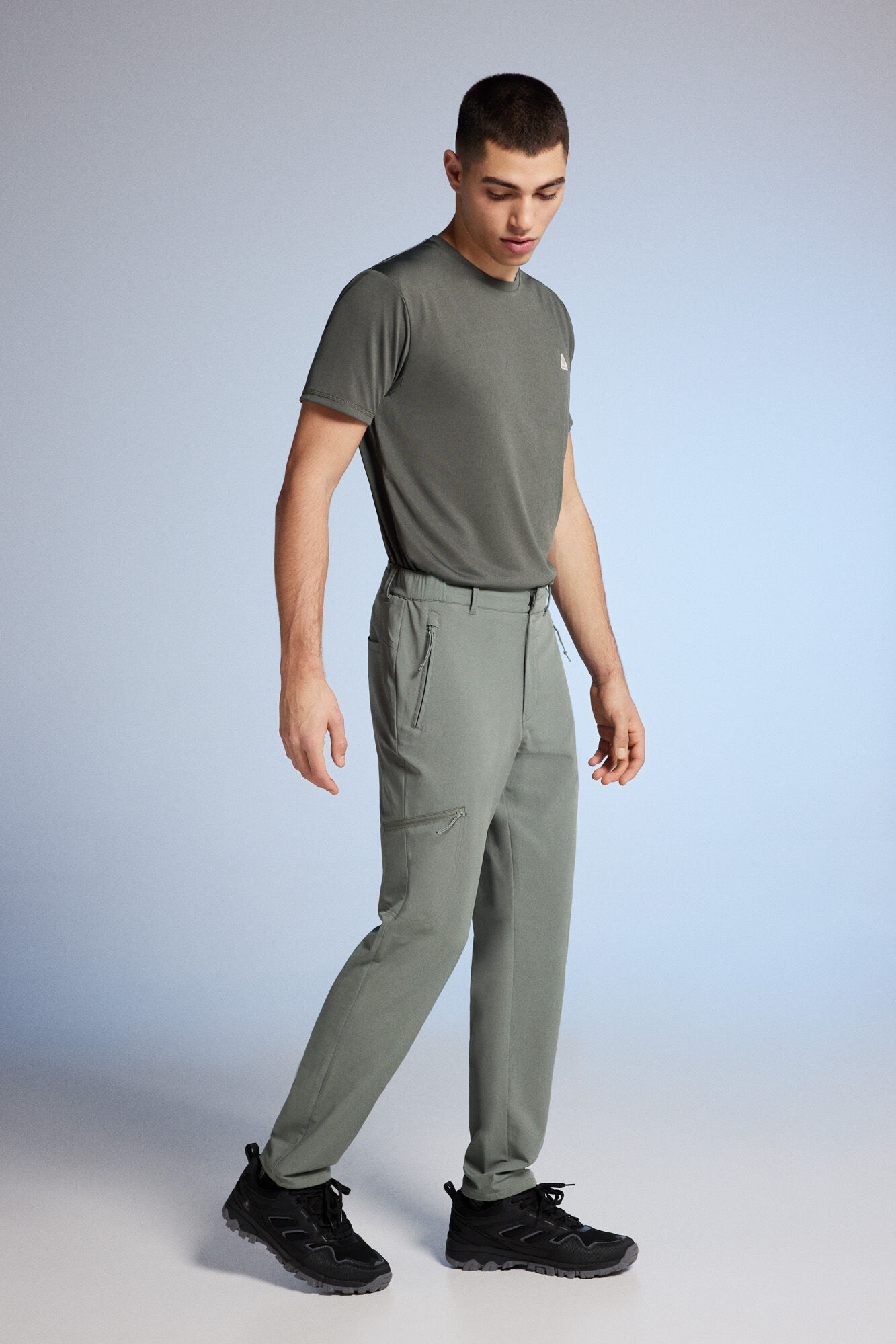 Pantalón técnico outdoor - kaki oscuro