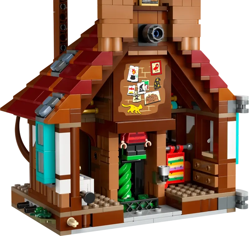 (2405-tlg. Set) Harry Potter Klemmbausteine Spielzeug Sammler Edition Modell Bausatz (76437) Lizenziert - Der Fuchsbau